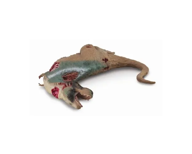 Collecta - Figurina dinozaur cadavru de Tyrannosaurus pictata manual XL