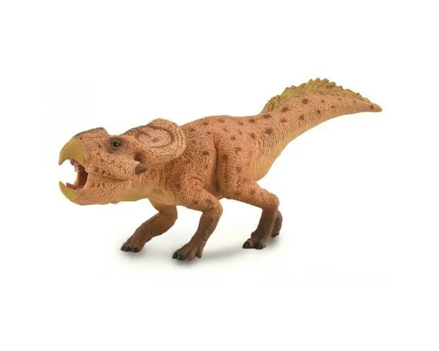 Collecta - Figurina dinozaur Protoceratops pictata manual Deluxe 1:6
