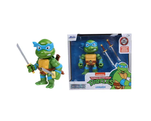 Simba - Figurina Leonardo , Testoasele Ninja , Metalica, Multicolor