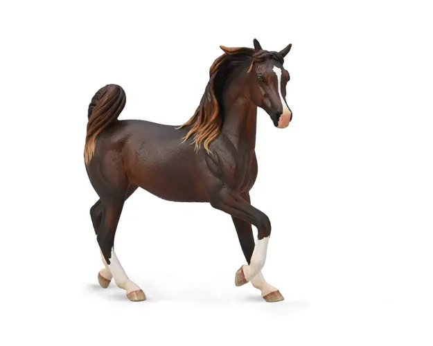 Collecta - Figurina pictata manual iapa Arabian castanie