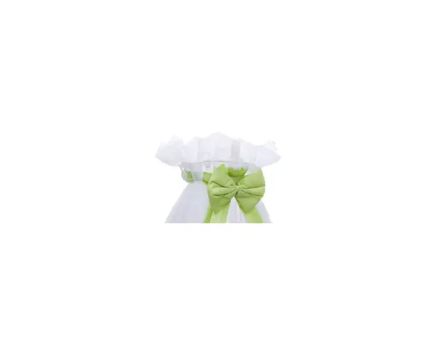 Perdea pentru baldachin Basic Verde Fillikid