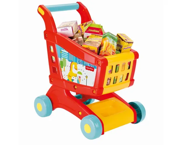 Carucior de cumparaturi cu accesorii