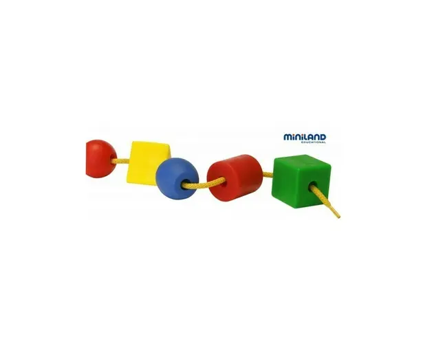 Miniland - Forme geometrice de insirat 2.5 cm