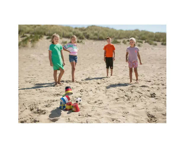 Fotbal cu conserve, joc de tras la tinta, BS Toys