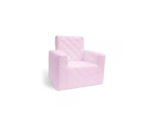 Fotoliu copii Klups Basic Roz
