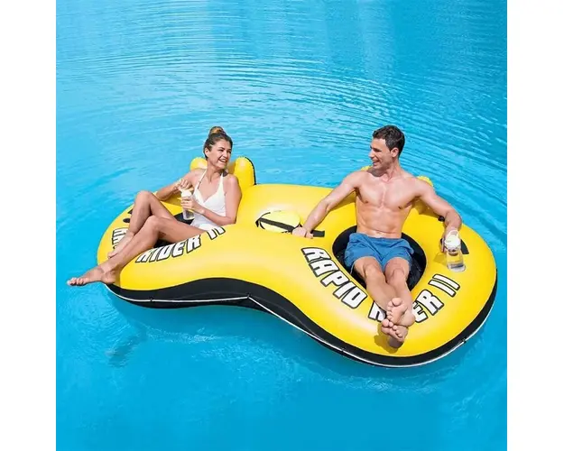 Fotoliu gonflabil dublu Rapid Rider Bestway