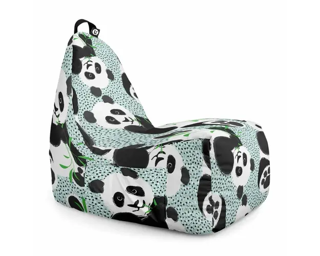 Fotoliu Puf Bean Bag tip Chill XL, Bamboo Panda