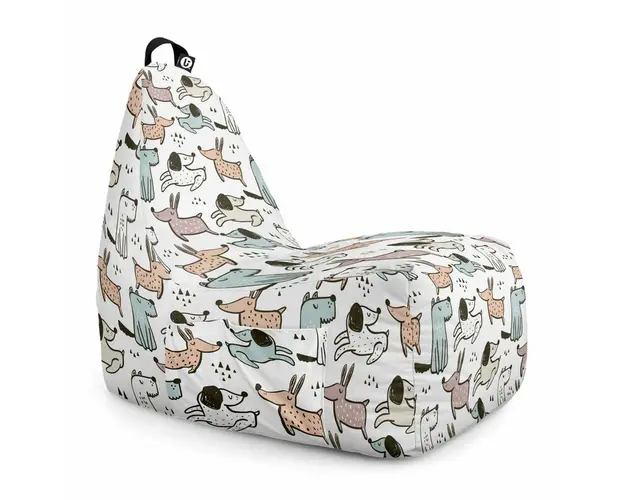 Fotoliu Puf Bean Bag tip Chill XL, Caini Cuminti