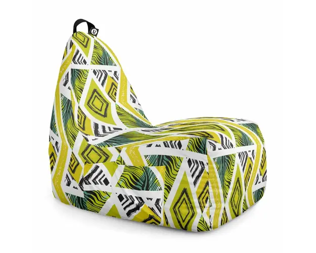 Fotoliu Puf Bean Bag tip Chill XL, Caribbean Lime