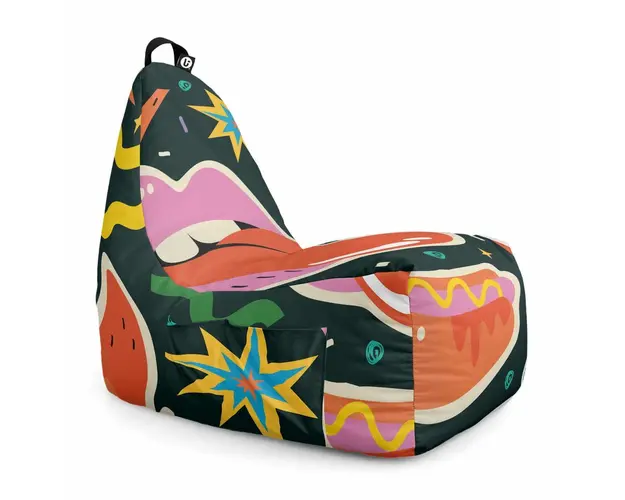 Fotoliu Puf Bean Bag tip Chill XL, Colaj