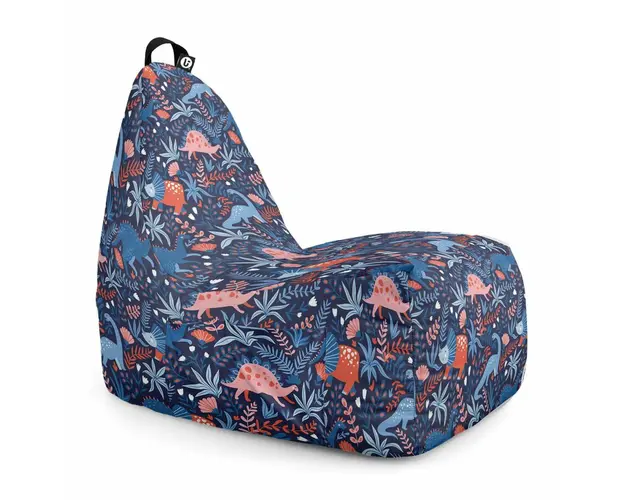 Fotoliu Puf Bean Bag tip Chill XL, Dinozauri Nocturni