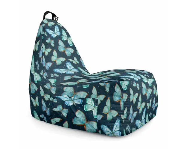 Fotoliu Puf Bean Bag tip Chill XL, Fluturi In Stomac