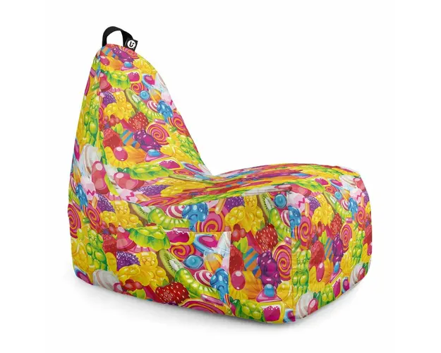Fotoliu Puf Bean Bag tip Chill XL, Fruits Candy