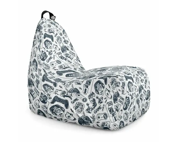 Fotoliu Puf Bean Bag tip Chill XL, Game Over