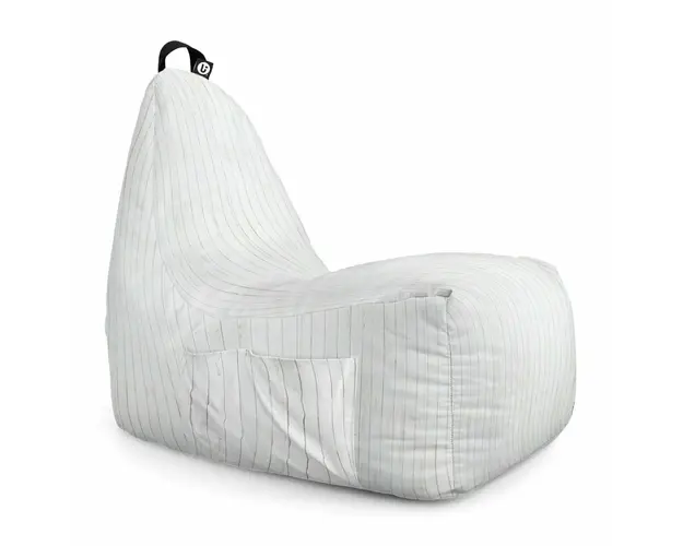 Fotoliu Puf Bean Bag tip Chill XL, Lemn Alb
