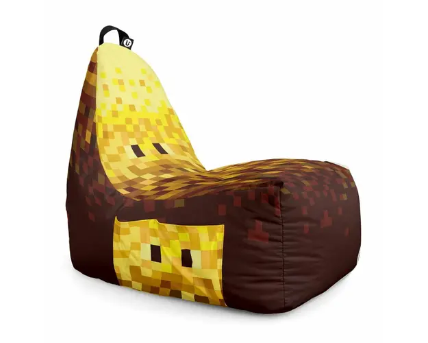 Fotoliu Puf Bean Bag tip Chill XL, Minecraft Blaze