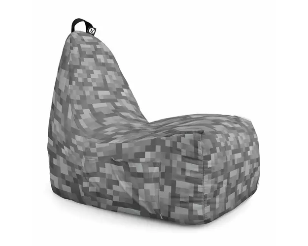 Fotoliu Puf Bean Bag tip Chill XL, Minecraft Piatra