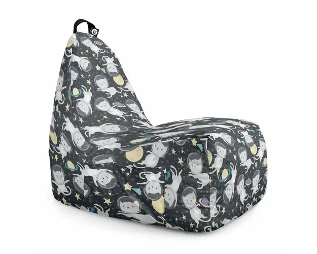 Fotoliu Puf Bean Bag tip Chill XL, Pisici In Spatiu