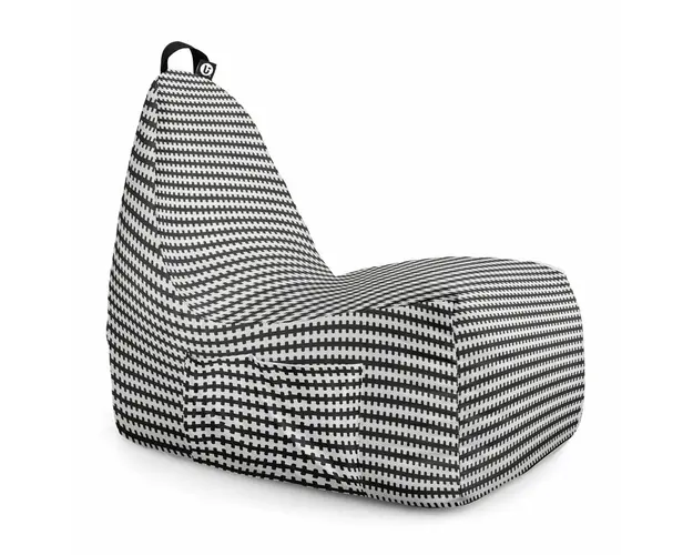 Fotoliu Puf Bean Bag tip Chill XL, Scandinavian Black