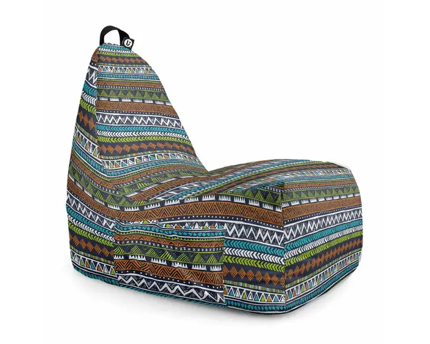 Fotoliu Puf Bean Bag tip Chill XL, Tribal Aztec