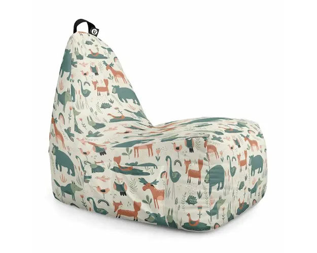 Fotoliu Puf Bean Bag tip Chill XL, Ursi Cerbi Si Alti Prieteni