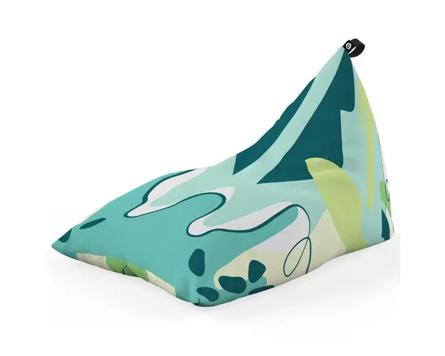 Fotoliu Puf Bean Bag tip Lounge, Abstract Jungle Periglacial