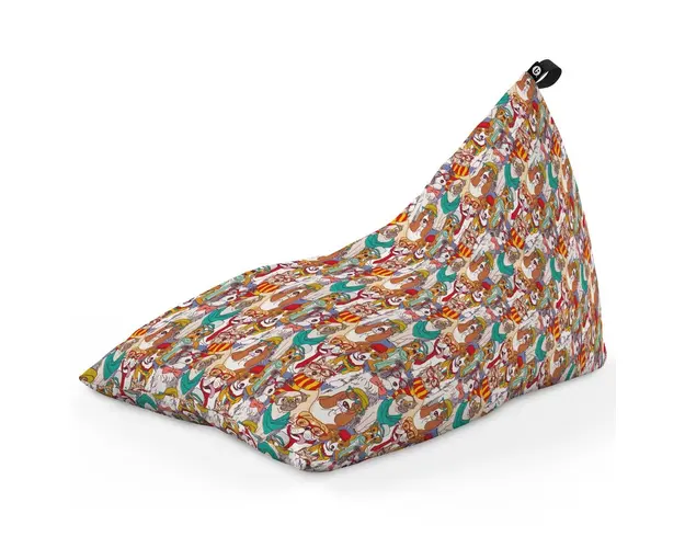 Fotoliu Puf Bean Bag tip Lounge, Caini Hipster