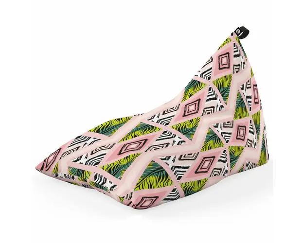 Fotoliu Puf Bean Bag tip Lounge, Caribbean Grapefruit