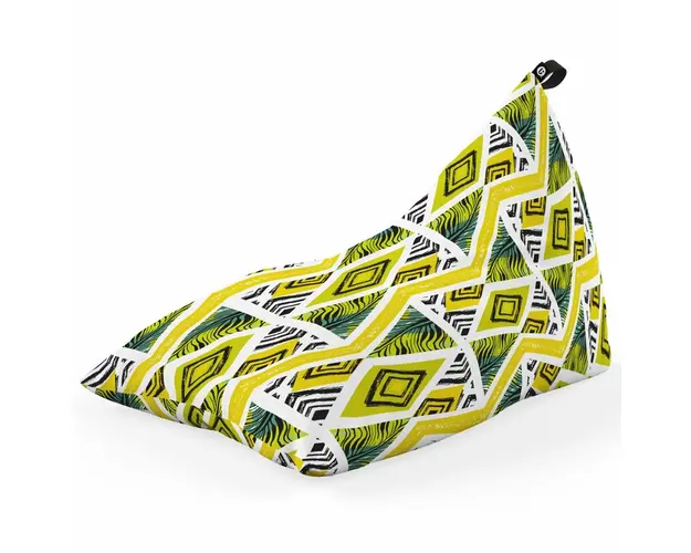 Fotoliu Puf Bean Bag tip Lounge, Caribbean Lime