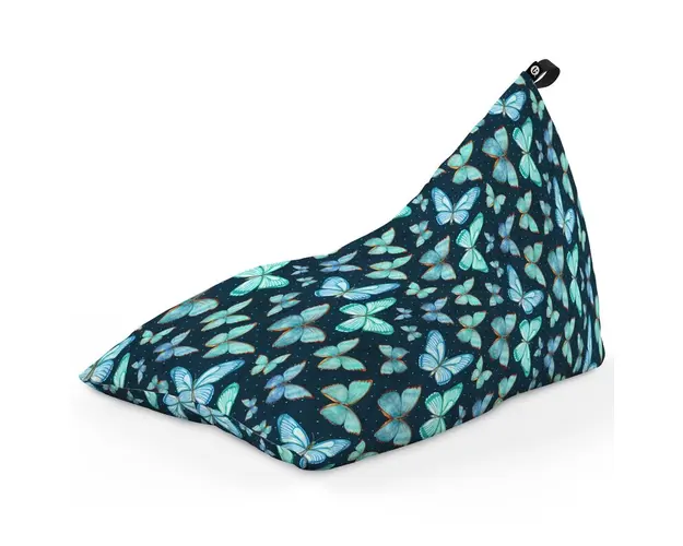 Fotoliu Puf Bean Bag tip Lounge, Fluturi in Stomac
