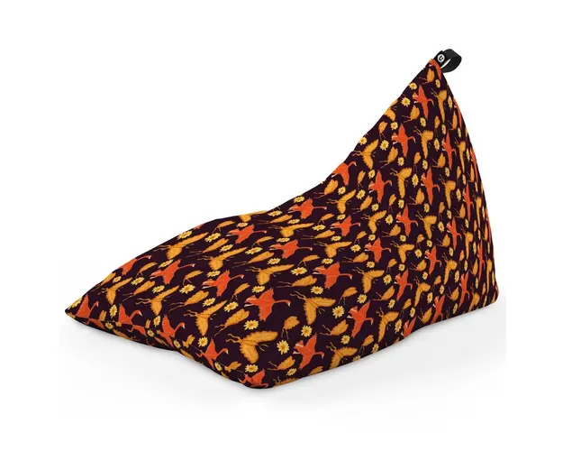 Fotoliu Puf Bean Bag tip Lounge, Gaste si Fluturi