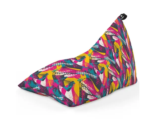 Fotoliu Puf Bean Bag tip Lounge, Graffiti Abstract Grunge