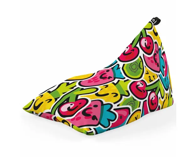 Fotoliu Puf Bean Bag tip Lounge, Kawaii Fruits