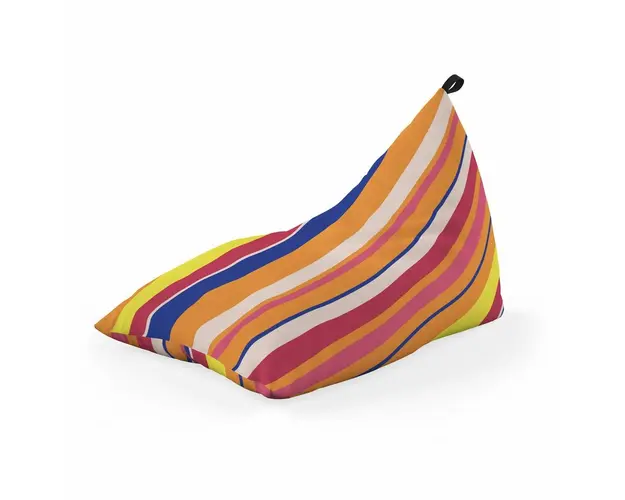 Fotoliu Puf Bean Bag tip Lounge, Pipa Orange
