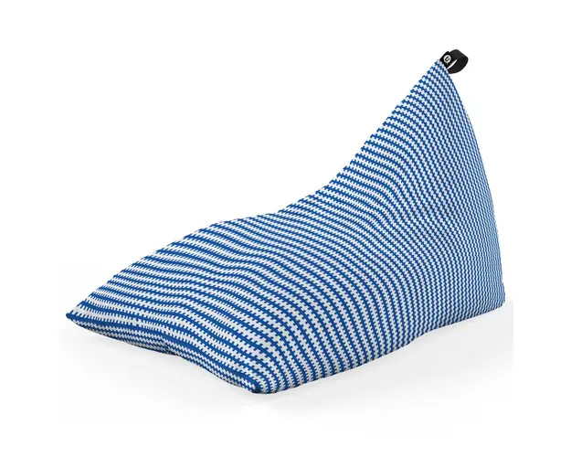 Fotoliu Puf Bean Bag tip Lounge, Scandinavian, Blue