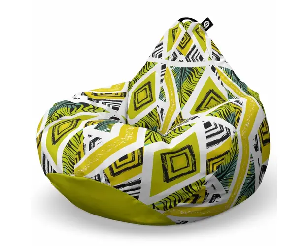 Fotoliu Puf Bean Bag tip Para L, Caribbean Lime