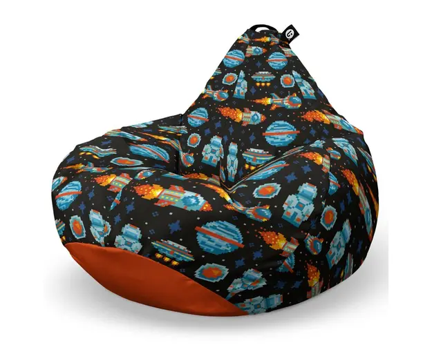 Fotoliu Puf Bean Bag tip Para L, Game Space Retro