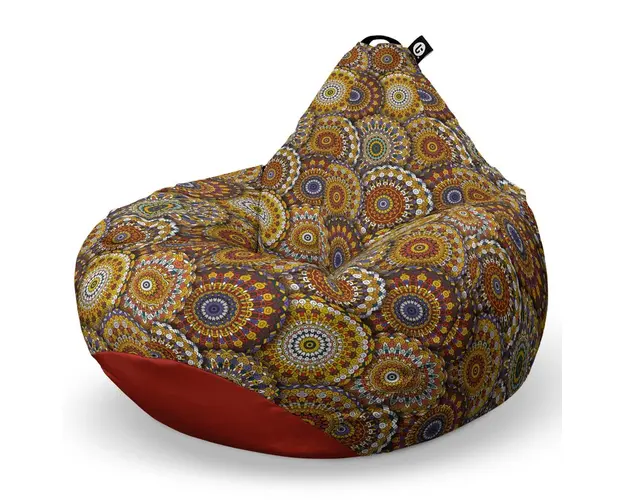 Fotoliu Puf Bean Bag tip Para L, Mandala