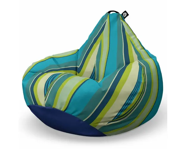 Fotoliu Puf Bean Bag tip Para L, Marinha Mint