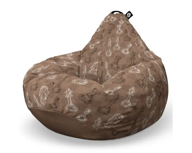 Fotoliu Puf Bean Bag tip Para L, Piese Sah Maro