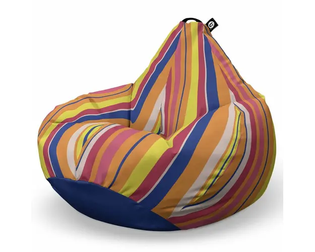 Fotoliu Puf Bean Bag tip Para L, Pipa Orange