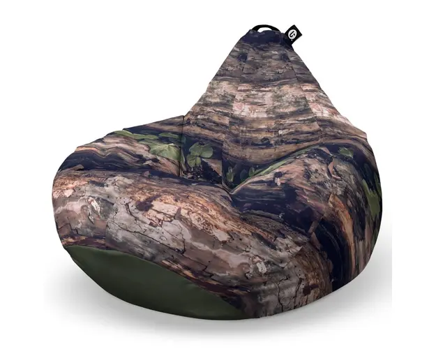 Fotoliu Puf Bean Bag tip Para L, Scoarta