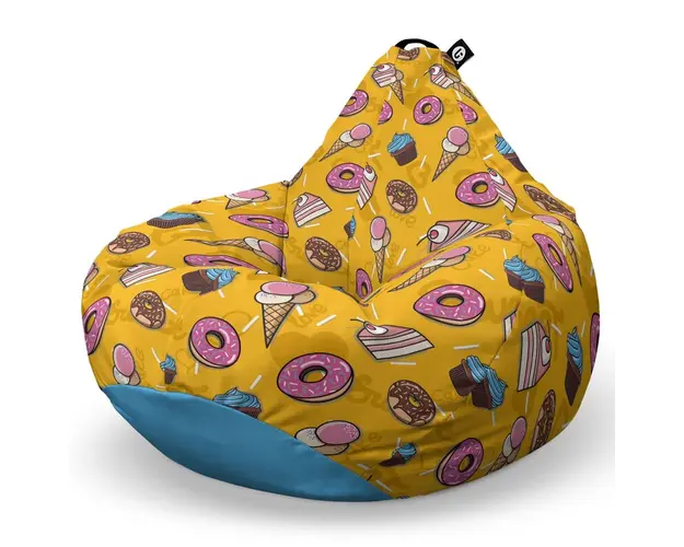 Fotoliu Puf Bean Bag tip Para XL, Cake and Ice Cream