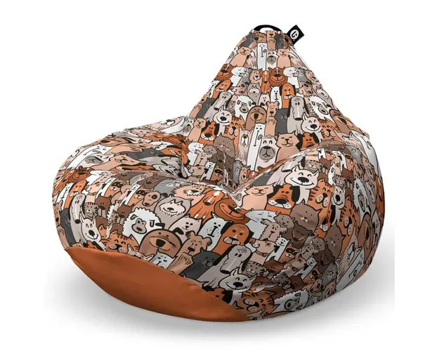Fotoliu Puf Bean Bag tip Para XL, Invazia Animalelor
