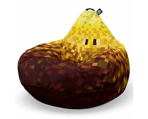 Fotoliu Puf Bean Bag tip Para XL, Minecraft Blaze