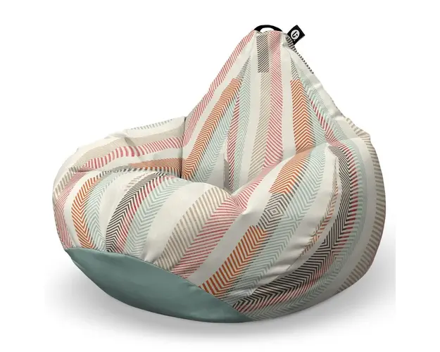 Fotoliu Puf Bean Bag tip Para XL, Model Multicolor Vertical