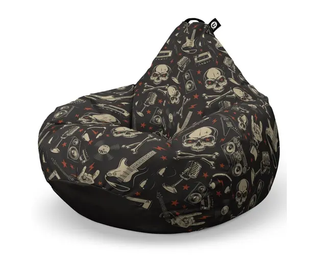 Fotoliu Puf Bean Bag tip Para XL, Rock