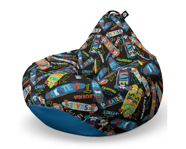 Fotoliu Puf Bean Bag tip Para XL, Skate