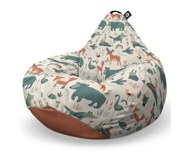 Fotoliu Puf Bean Bag tip Para XL, Ursi Cerbi si Alti Prieteni