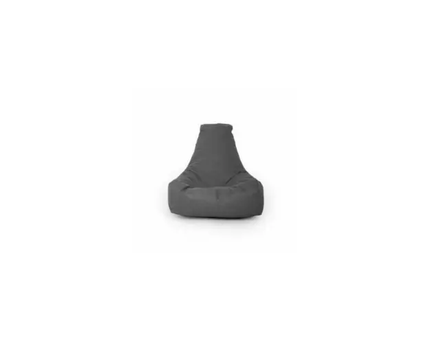 Fotoliu tip para, Big Bean Bag, textil umplut cu perle polistiren, gri